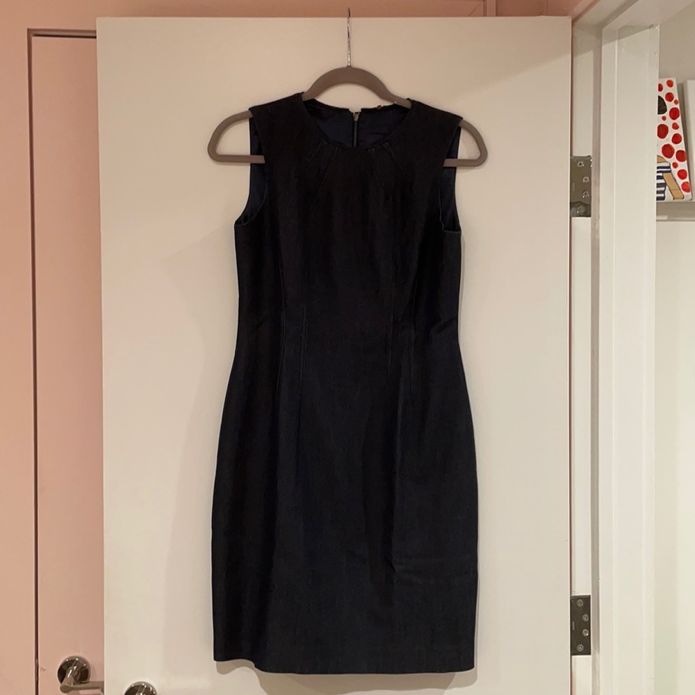 Tahari demin dress